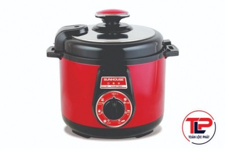 NỒI ÁP SUẤT ĐIỆN ĐA NĂNG SUNHOUSE SHD1552 ĐỎ