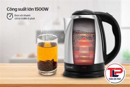 ẤM SIÊU TỐC INOX 1.8 L SUNHOUSE SHD1182 thumb