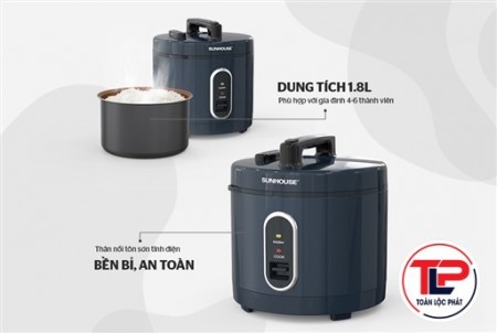 NỒI CƠM ĐIỆN 1.8L - SHD8632 thumb
