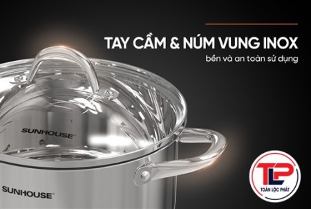 NỒI INOX 3 ĐÁY SUNHOUSE SHG301-20 thumb