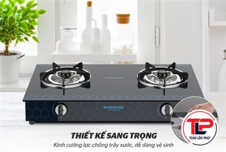 BẾP GAS DƯƠNG KÍNH SUNHOUSE SHB3065-SG thumb