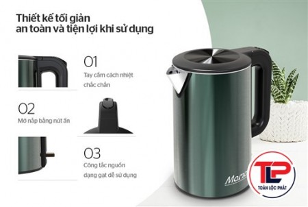 ẤM SIÊU TỐC 3 LỚP 1.8L SUNHOUSE MAMA SHD1389 thumb