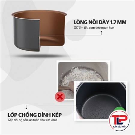 NỒI CƠM ĐIỆN 3L - SHD8309 thumb