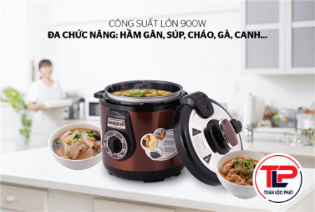 Nồi áp suất điện đa năng SUNHOUSE SHD1550 thumb