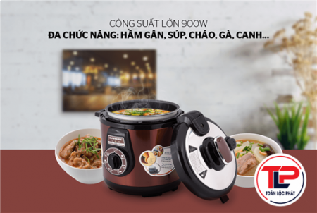 Nồi áp suất điện đa năng SUNHOUSE SHD1562 thumb