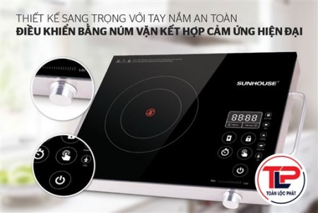BẾP HỒNG NGOẠI CẢM ỨNG SUNHOUSE SHD6017