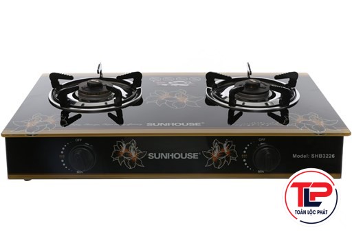 BẾP GAS DƯƠNG KÍNH SUNHOUSE SHB3226