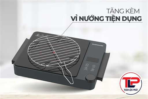 BẾP HỒNG NGOẠI HAI VÒNG NHIỆT SUNHOUSE SHD6022
