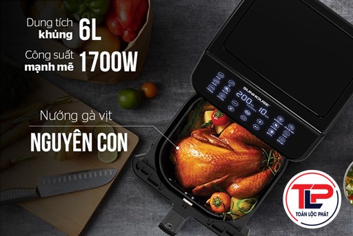 NỒI CHIÊN KHÔNG DẦU 6L - SHD4087