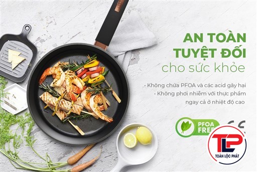 CHẢO CHỐNG DÍNH ULTRA TITANIUM SUNHOUSE ST28B