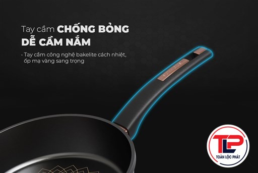 CHẢO CHỐNG DÍNH ULTRA TITANIUM SUNHOUSE ST30B
