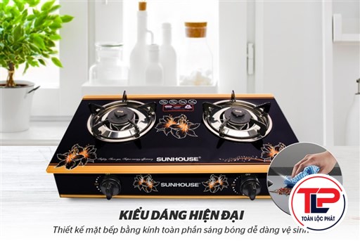 BẾP GAS DƯƠNG KÍNH SUNHOUSE SHB3226