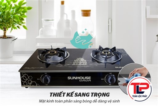 BẾP GAS DƯƠNG KÍNH SUNHOUSE MAMA MMBB0787B