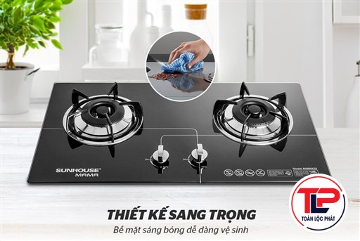 BẾP GAS ÂM KÍNH SUNHOUSE MAMA MMB6632