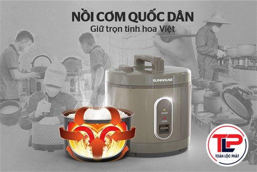 NỒI CƠM ĐIỆN 1.8L - SHD8631