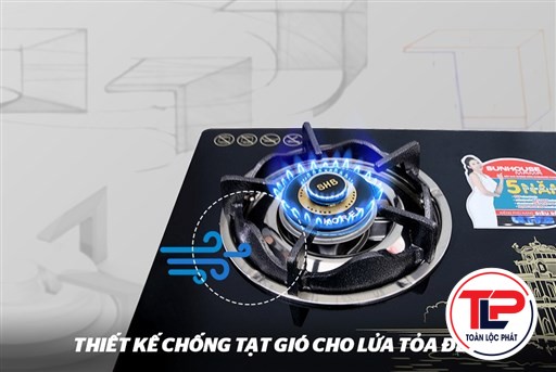 BẾP GAS DƯƠNG KÍNH SUNHOUSE MAMA MMBB0787B