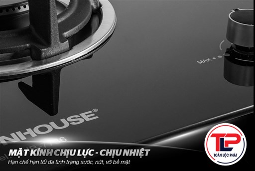 BẾP GAS ÂM KÍNH SUNHOUSE SHB7736
