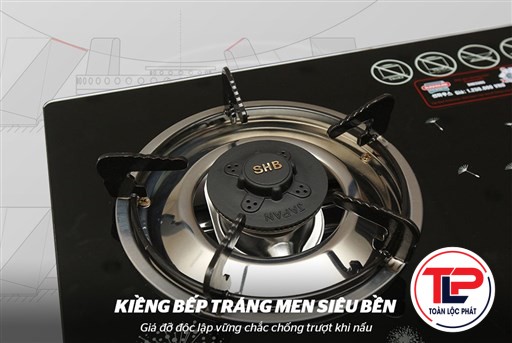 BẾP GAS DƯƠNG KÍNH SUNHOUSE SHB3365