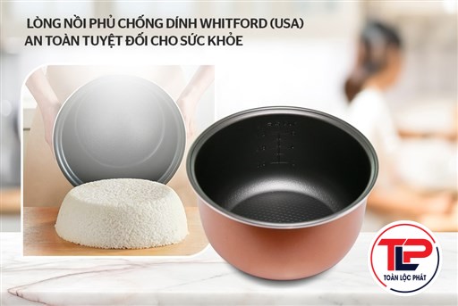 NỒI CƠM ĐIỆN 1.8L - SHD8607W