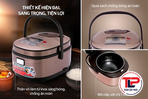 NỒI CƠM ĐIỆN TỬ 1.5L - SHD8915