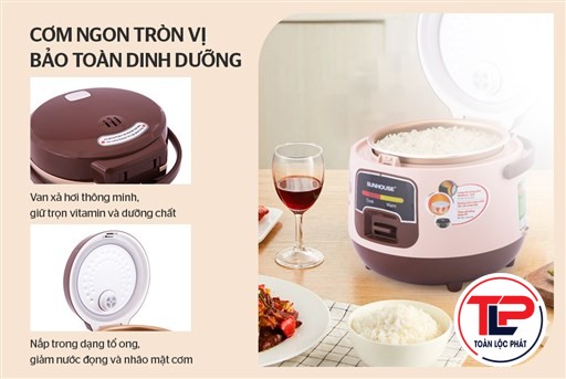 NỒI CƠM ĐIỆN 1L - SHD8208C