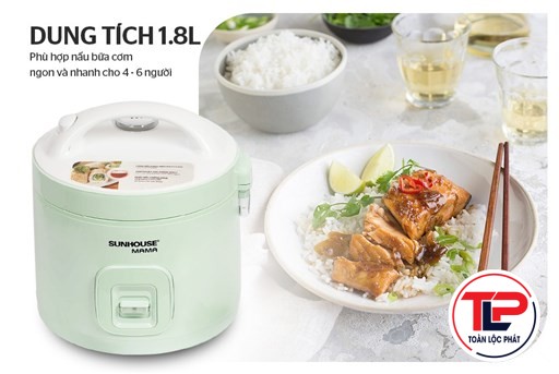 NỒI CƠM ĐIỆN 1.8L - SHD8665B