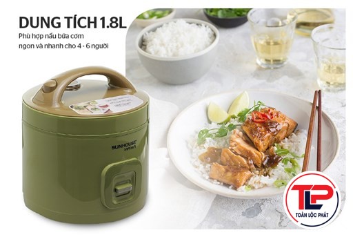 NỒI CƠM ĐIỆN 1.8L - SHD8665G