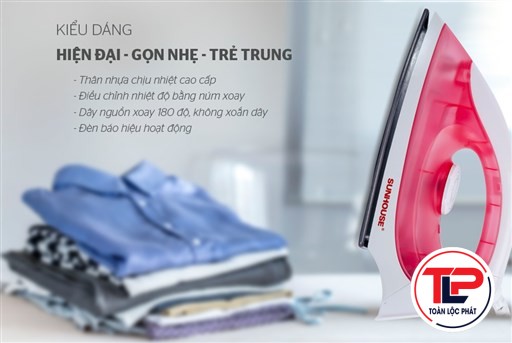 BÀN LÀ KHÔ SUNHOUSE SHD1072 HỒNG