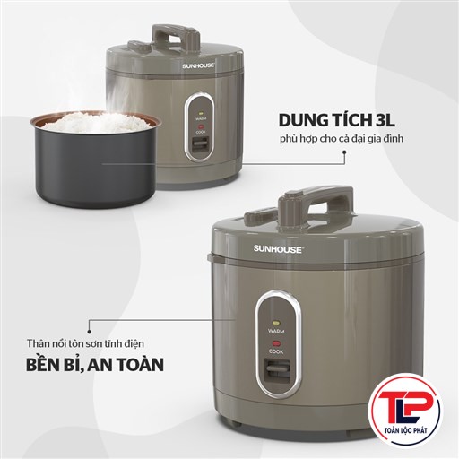 NỒI CƠM ĐIỆN 3L - SHD8308