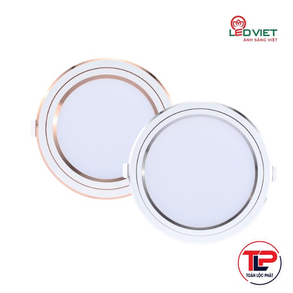 Đèn Led âm trần Rạng Đông đổi màu PT05 ĐM 110/7W