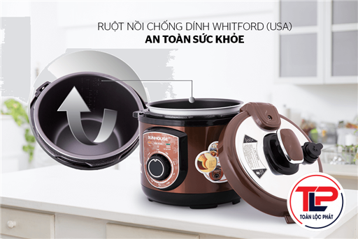 Nồi áp suất điện đa năng SUNHOUSE SHD1550