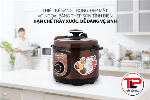 Nồi áp suất điện đa năng SUNHOUSE SHD1550