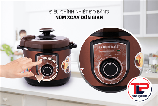 Nồi áp suất điện đa năng SUNHOUSE SHD1550