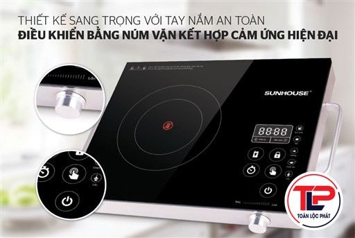 BẾP HỒNG NGOẠI CẢM ỨNG SUNHOUSE SHD6017