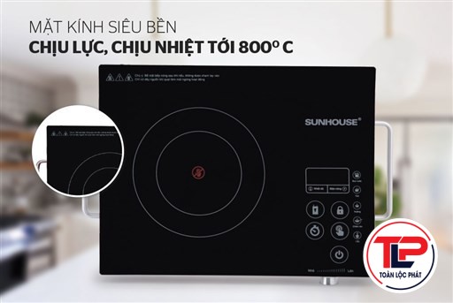 BẾP HỒNG NGOẠI CẢM ỨNG SUNHOUSE SHD6017