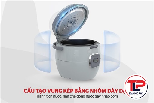 NỒI CƠM ĐIỆN 1.8L - SHD8663G